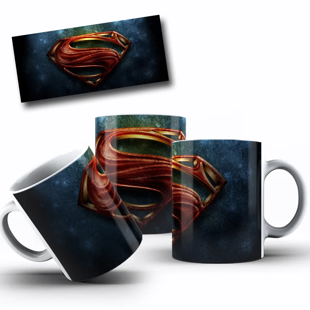 Prévia de caneca personalizada - Heróis